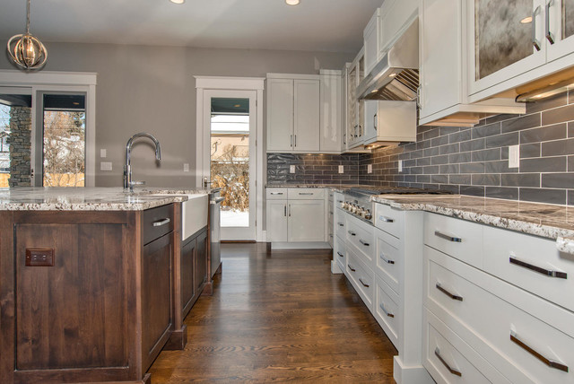 Montclair Custom Home transitional-kitchen