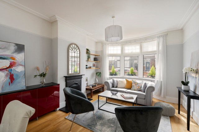 Previously Rented 4-bed House eclectic-living-room