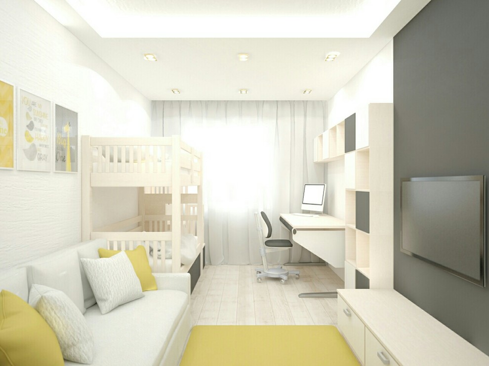 Дизайн-проект интерьера детской комнаты