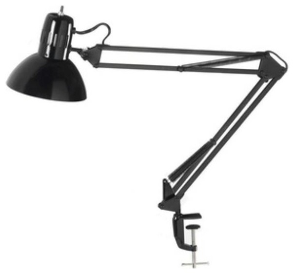Dainolite DXL334-X-BK One Light Clamp-On Wall Lamp