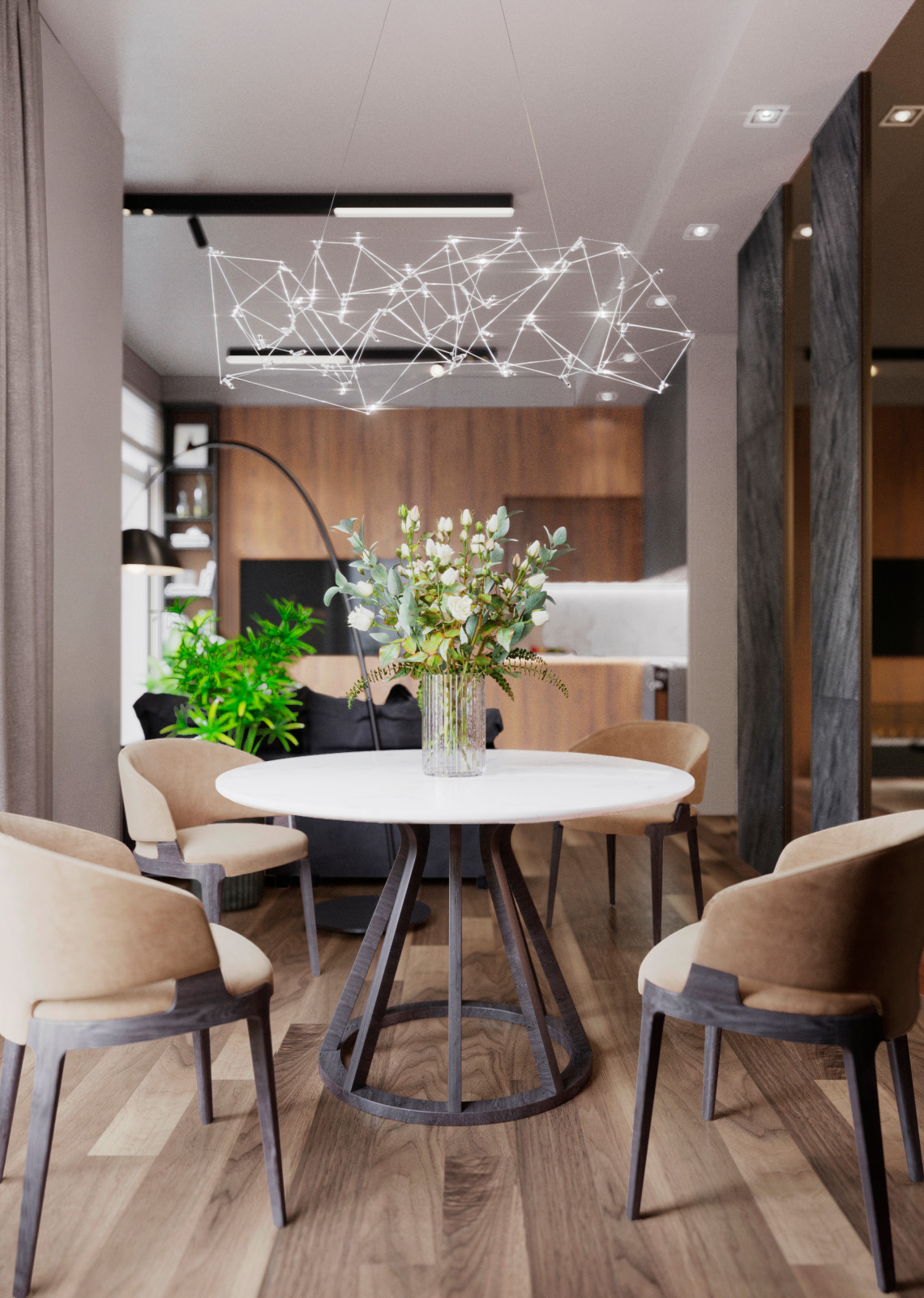 Квартира в ЖК Мендельсон, 100 кв.м.