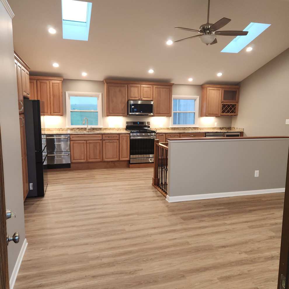 1st Floor Renovation with New Vaulted Ceilings