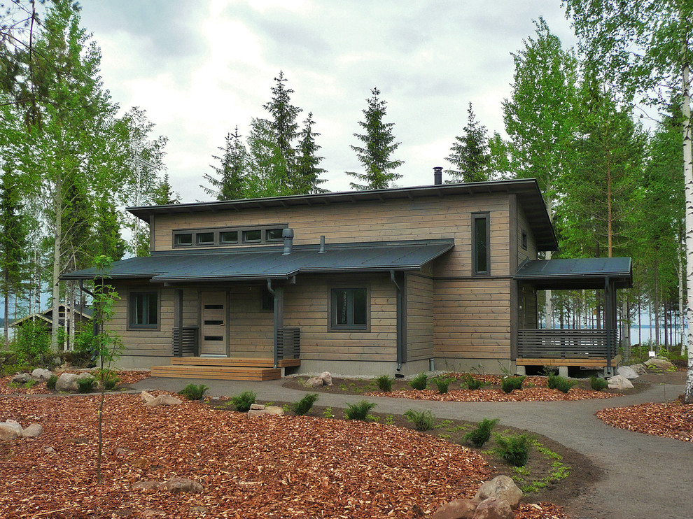 Экстерьер. Покрашенные объекты