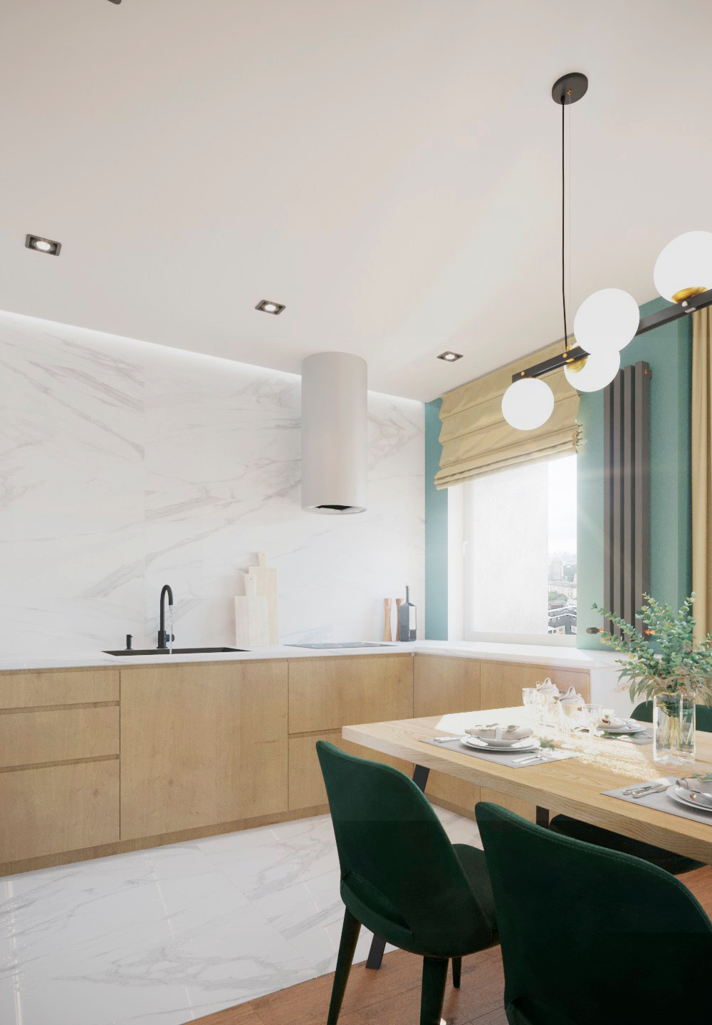 Панорамная квартира Азина