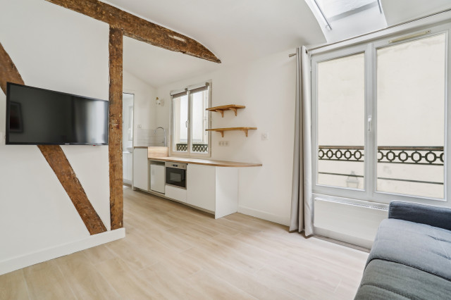 18m2 Studio Paris 6e soggiorno