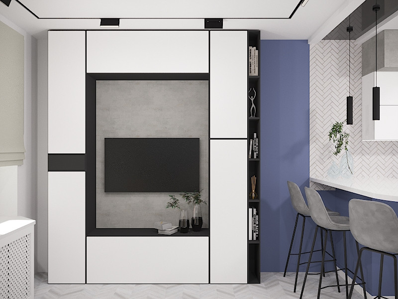 Студия в современном стиле для @rerooms_design