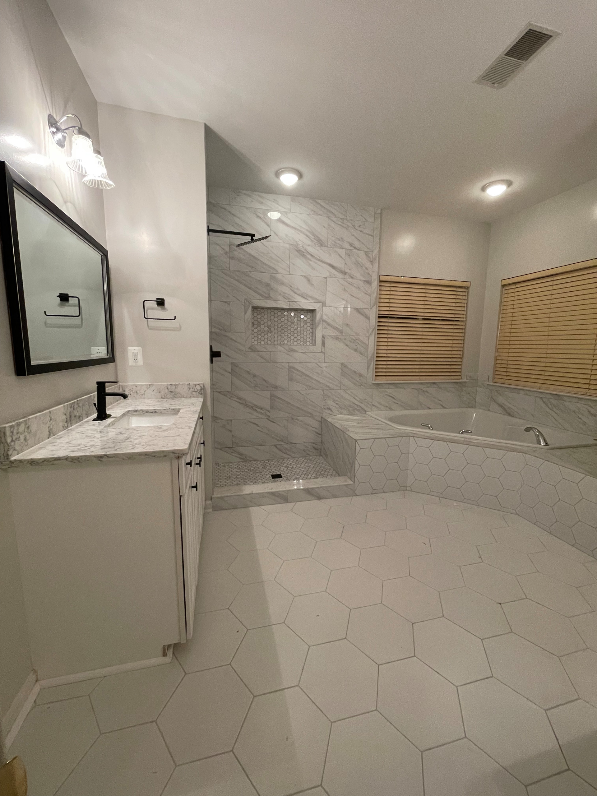 Master bathroom