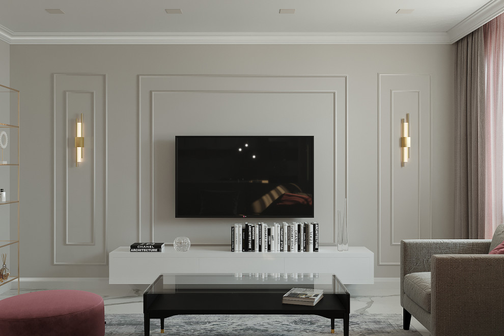 Трехкомнатная квартира для молодой девушки