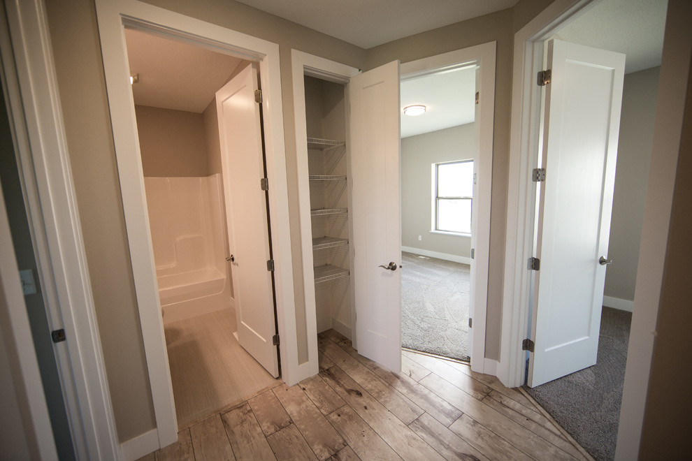 Inspiration for a transitional bathroom remodel in Cedar Rapids