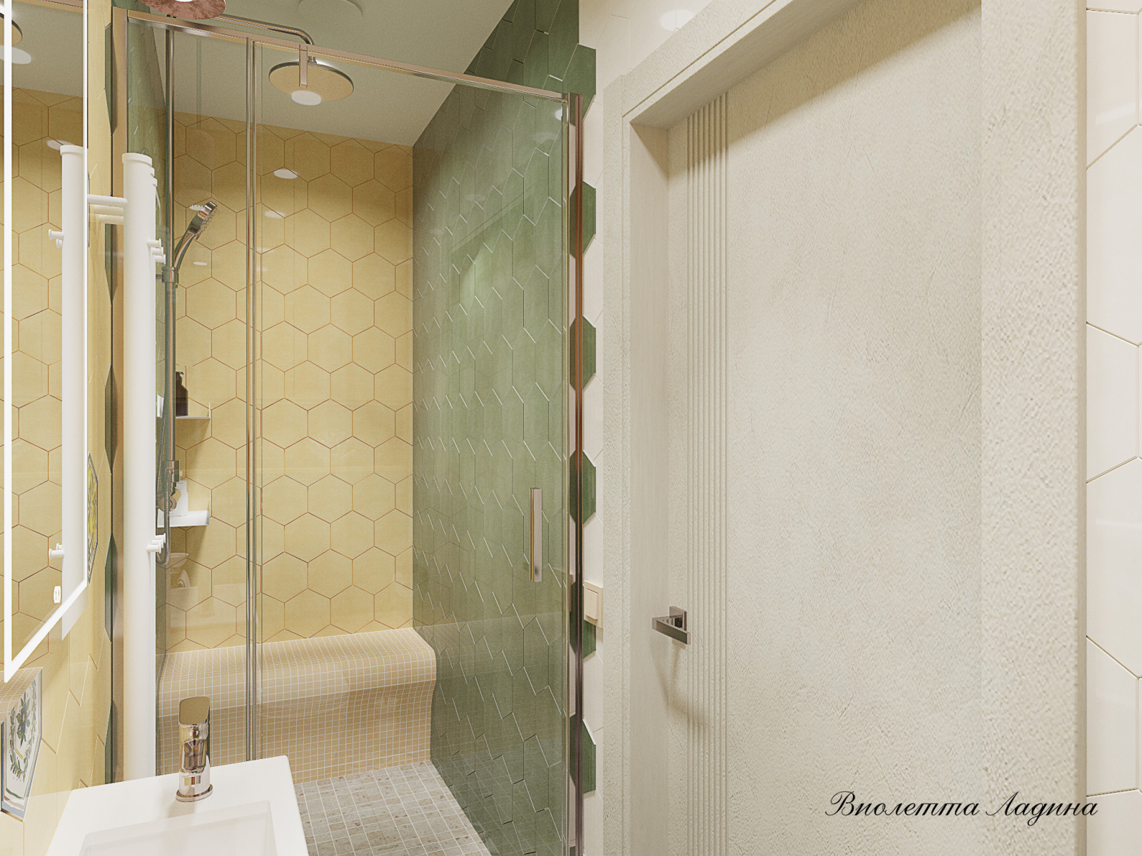 Большая квартира с воспоминаниями о путешествиях.