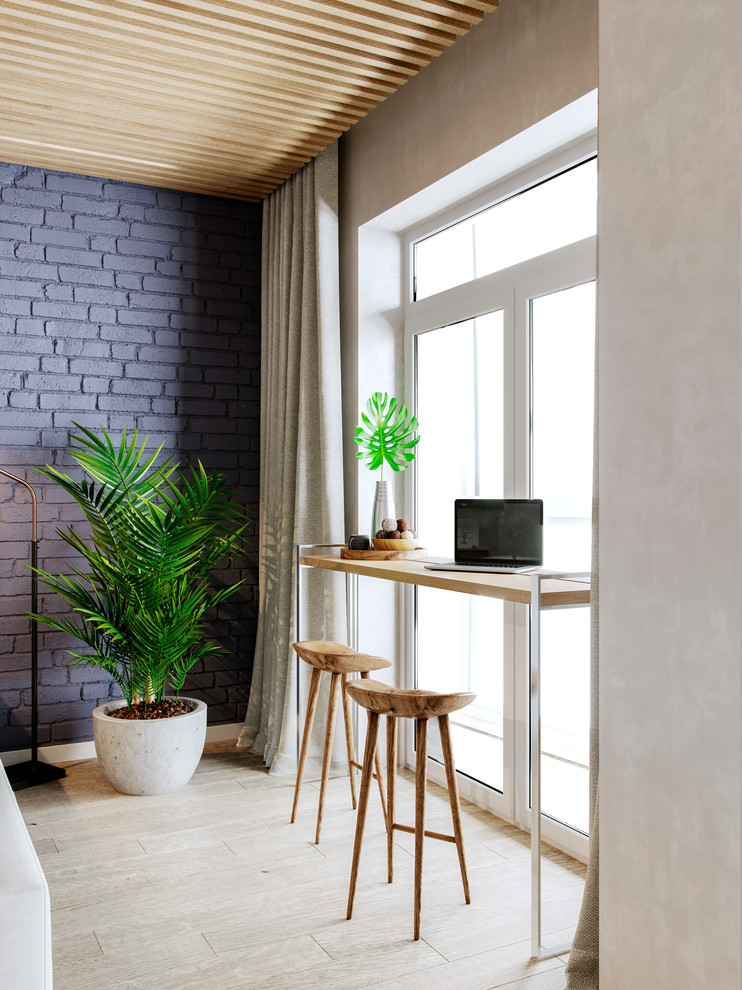 Кухня-гостиная в ЖК "Ньютон"