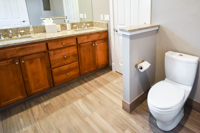 Master Bath Upgrade In Fairview OR contemporary-bathroom