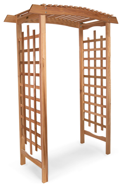 Wood Garden Arbor - Craftsman - Garden Arbors - by All Things Cedar Inc