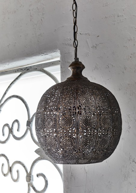 Moroccan inspired lighting