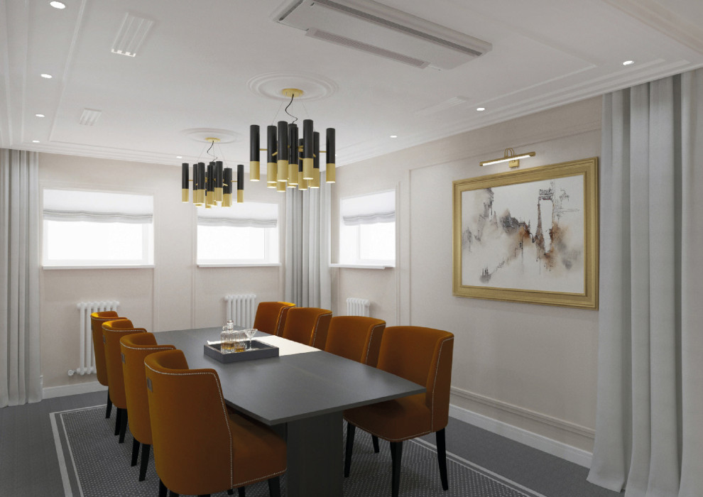 Проект офиса банка «ВТБ» для премиального сегмента обслуживания.