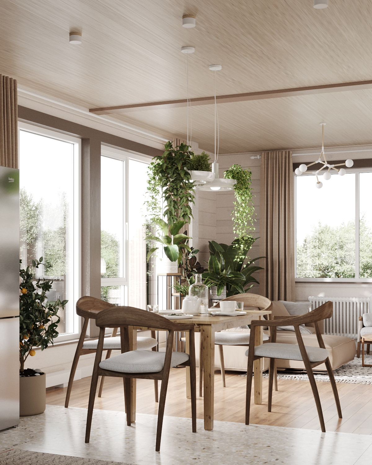 Свежесть и чистота брусового дома