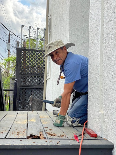 Wood Deck Porches Repaired & Restored