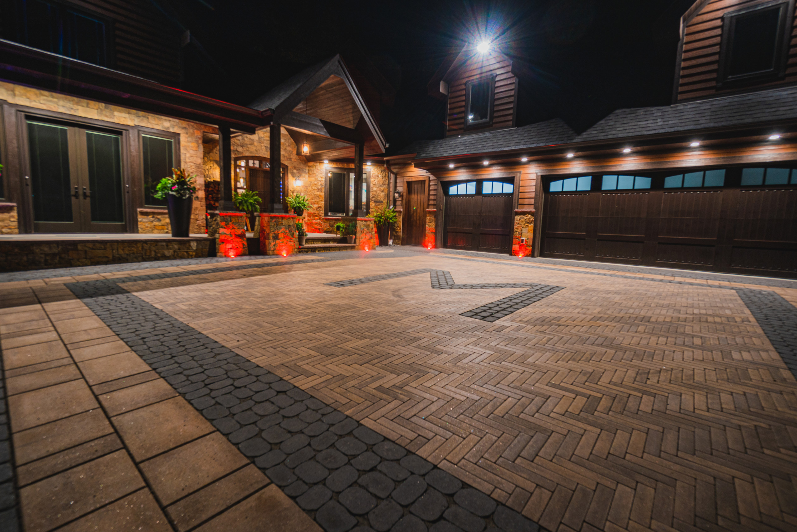 Award Winning Driveway Courtyard