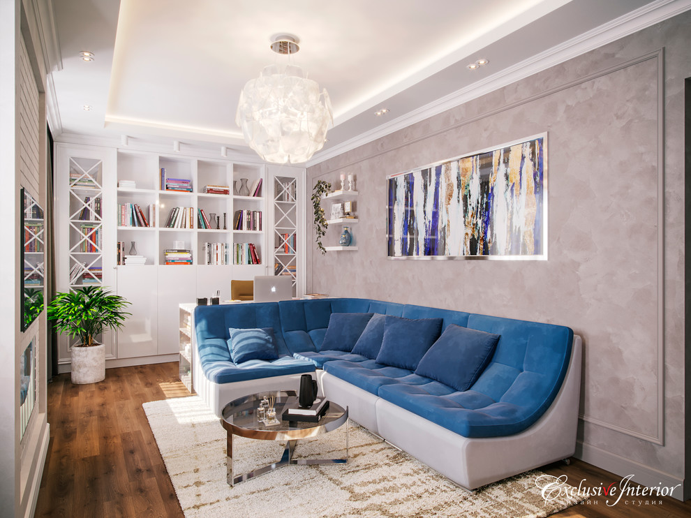 Визуализация гостиной