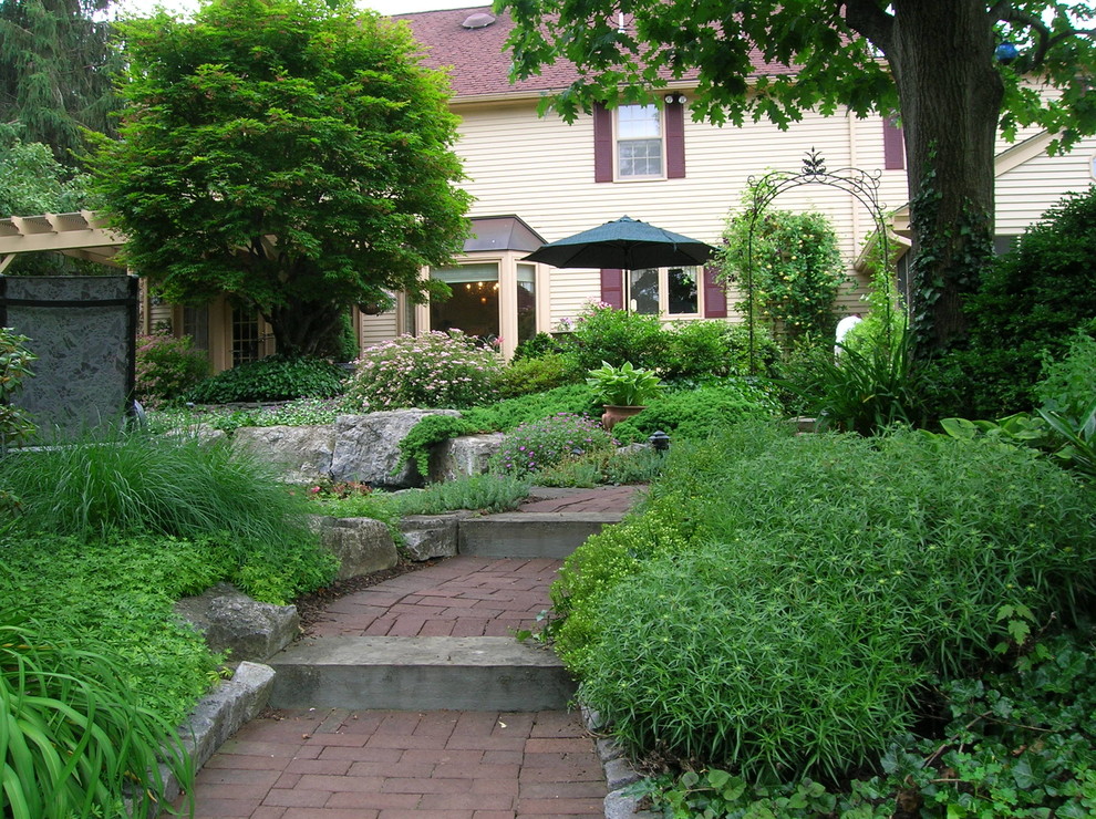 Design ideas for a traditional garden in Other.
