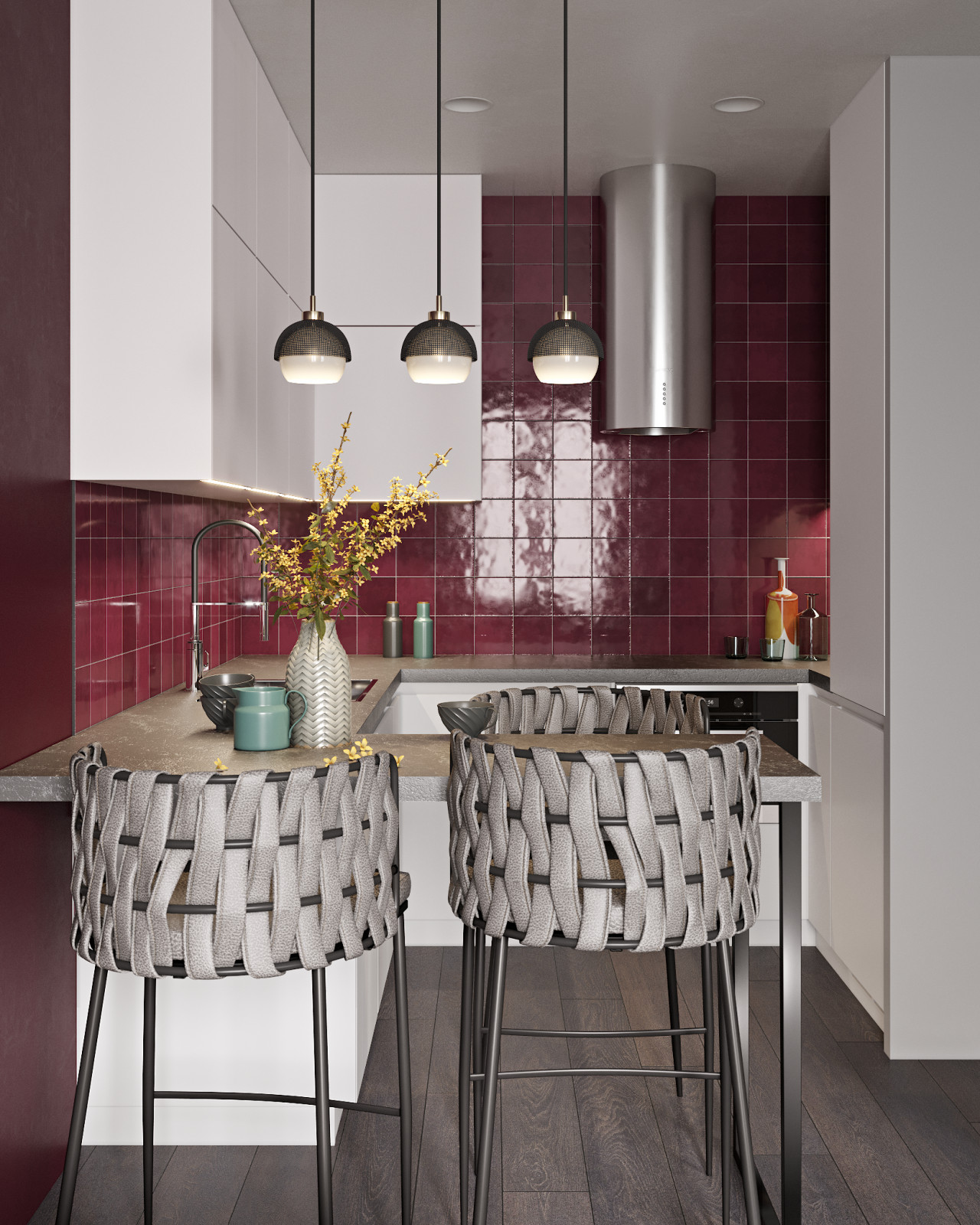 Красочная квартира в Санкт-Петербурге