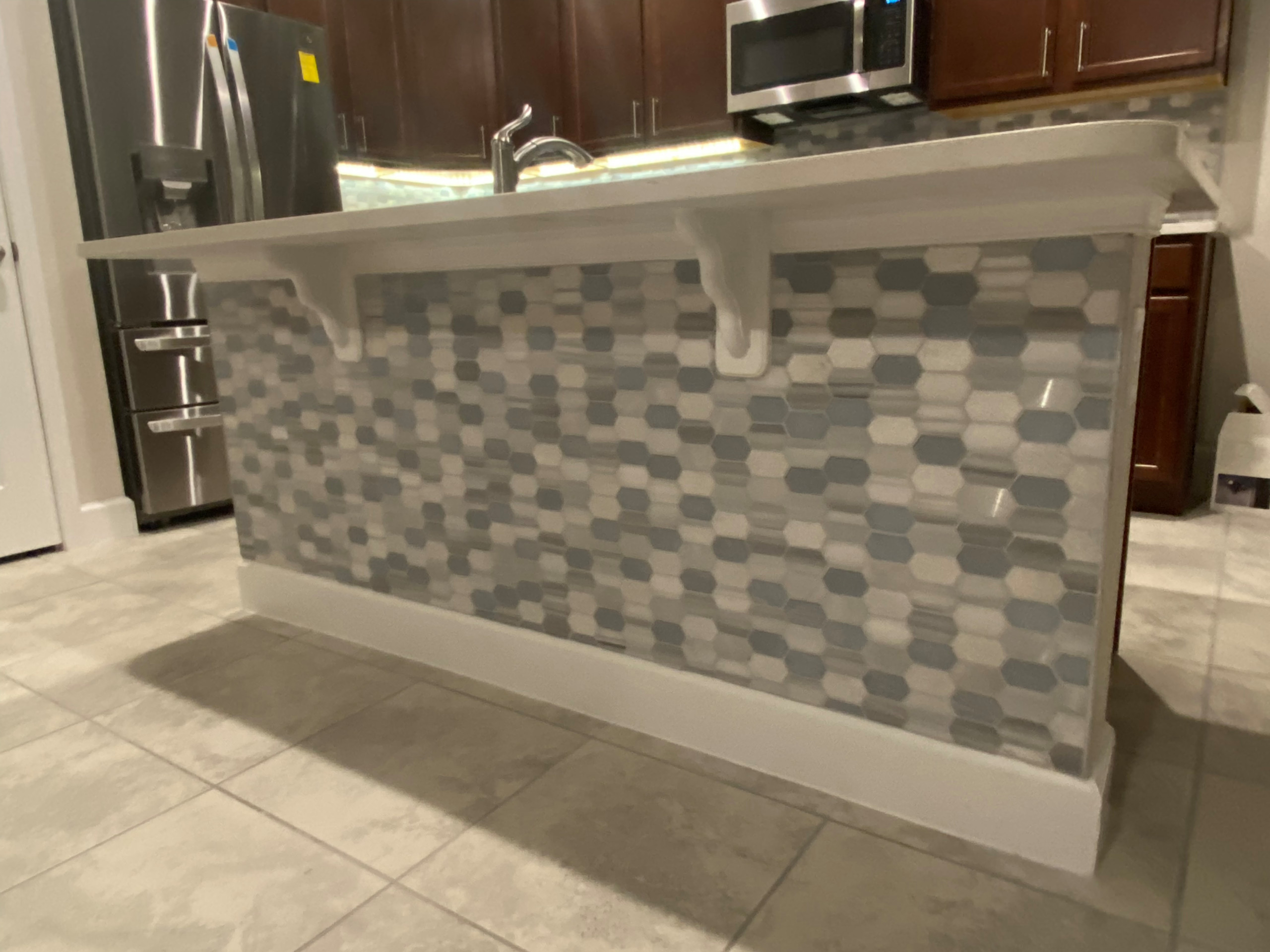 Classy Mosaic Backsplash