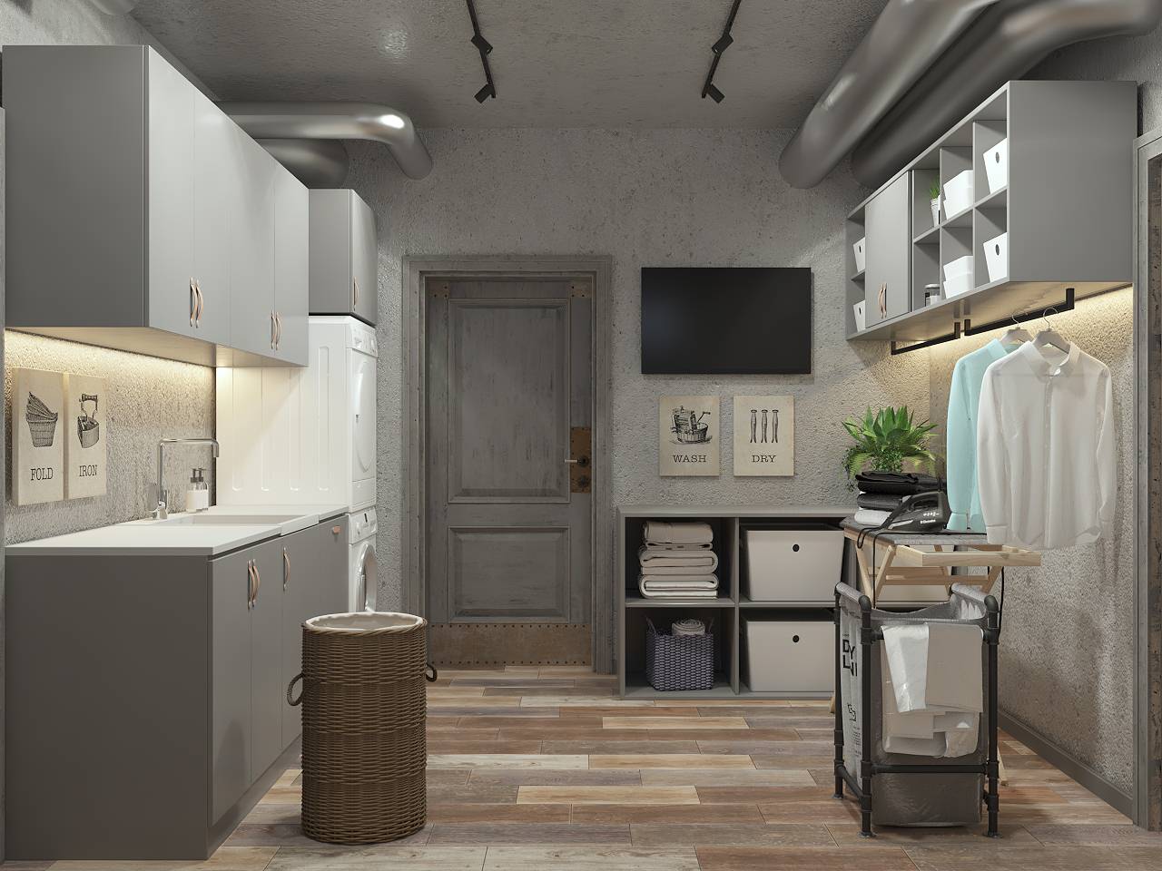 Цокольный этаж дома.