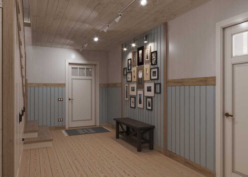 Загородный дом с мансардой