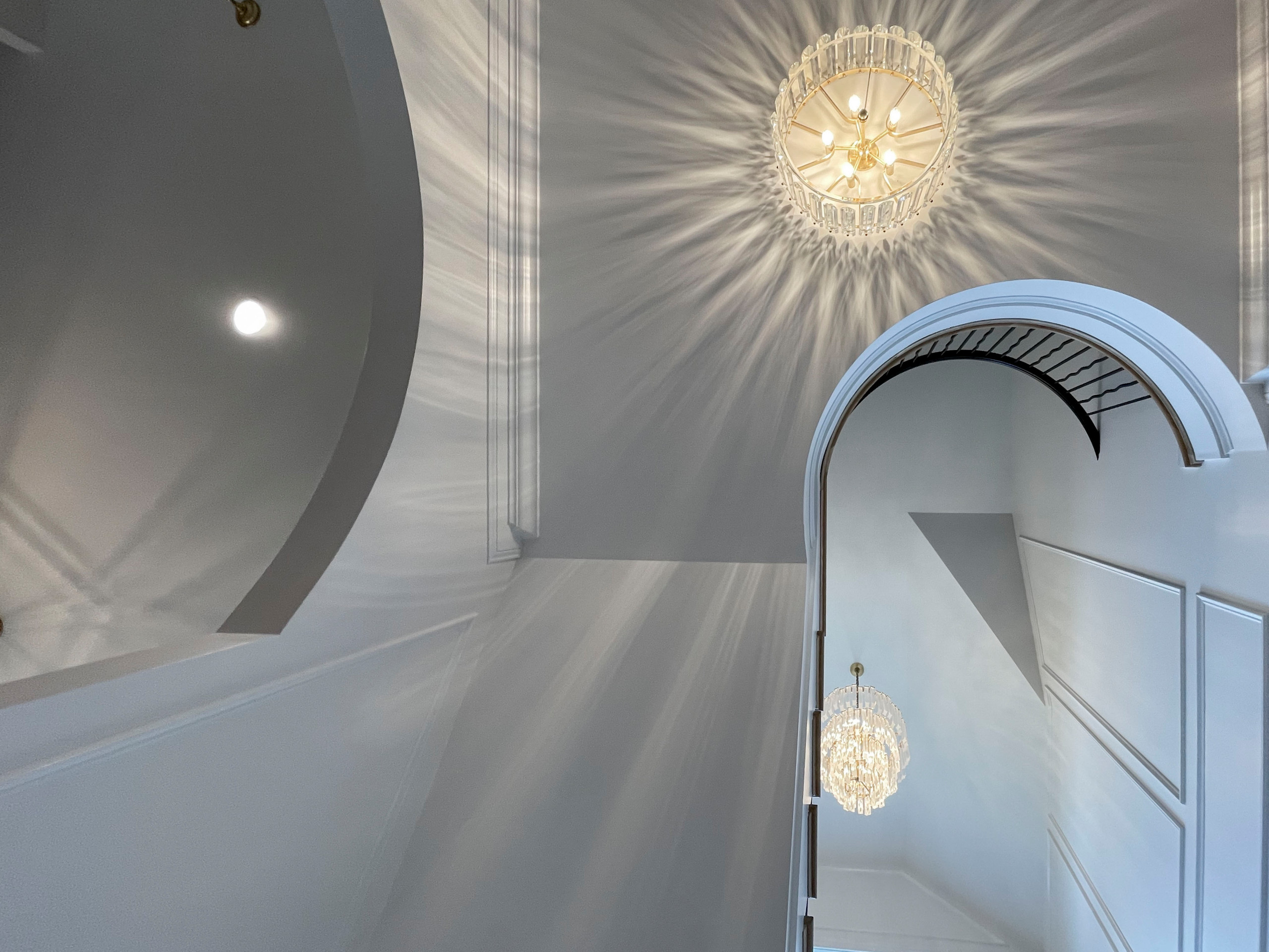 106_Modern Balustrade System Meets Traditional Winding Stairs, Aldie VA  20105