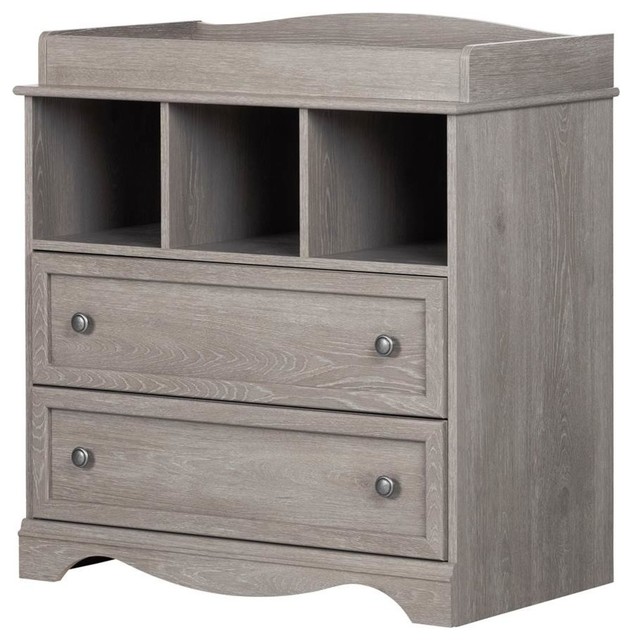 South Shore Savannah Baby Changing Table In Sand Oak