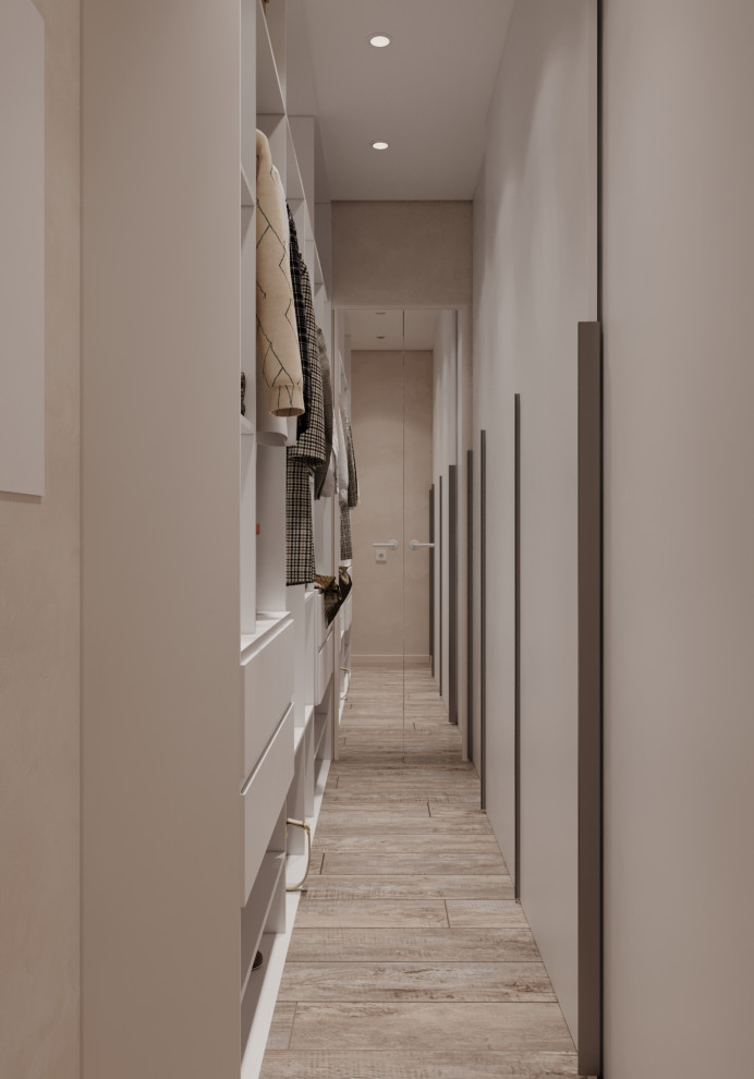 Дизайн проект 3х комнатной квартиры с большой кухней-гостиной