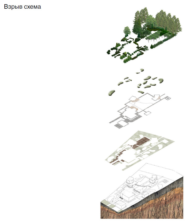 Проект частного сада 25 соток