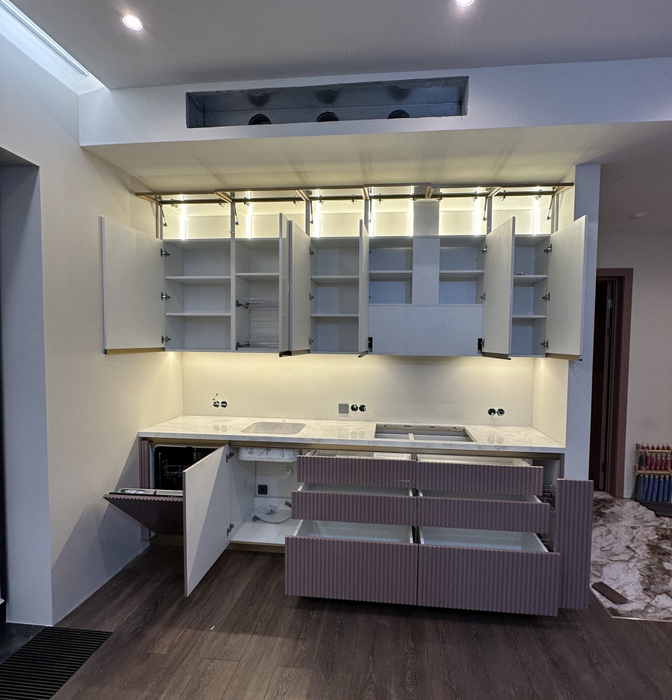 Кухня в МДФ Эмали