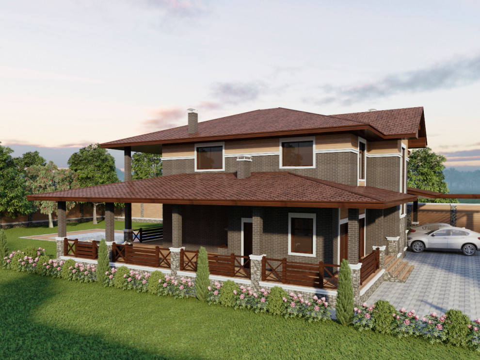 Дом в п. Российский, г. Краснодар