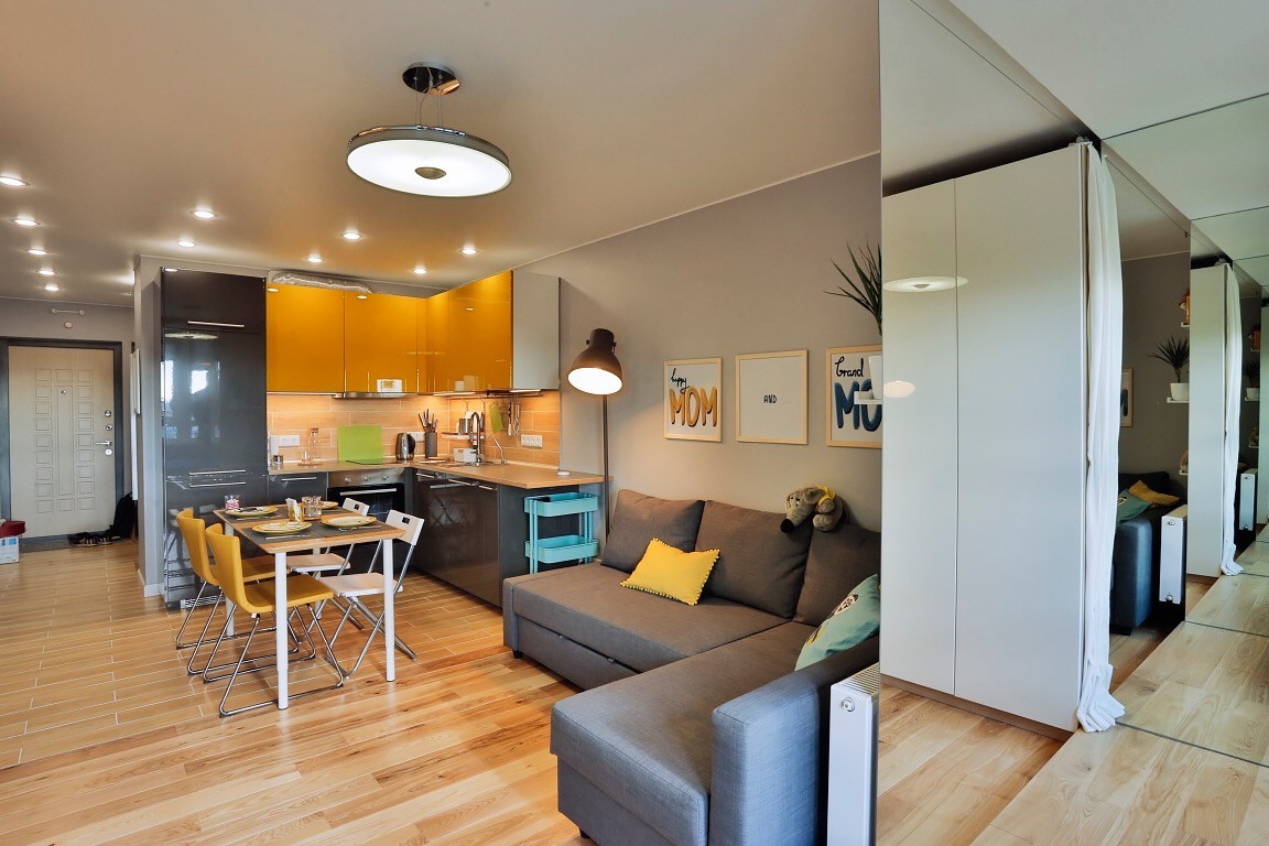 Солнечная квартира в ЖК Бумеранг