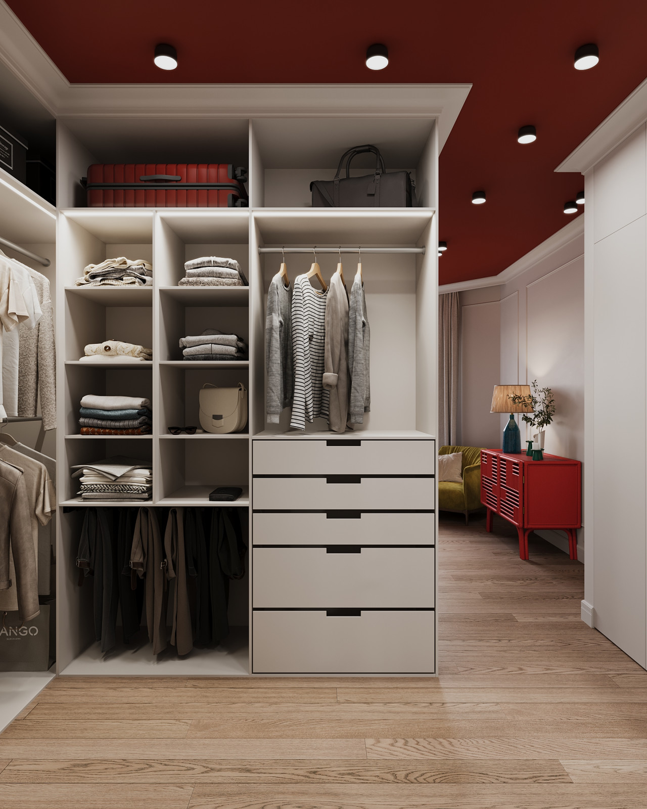 Современная классика в двухкомнатной квартире