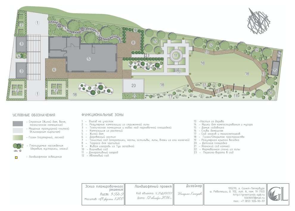Эскиз планировочного решения 3. Александровское