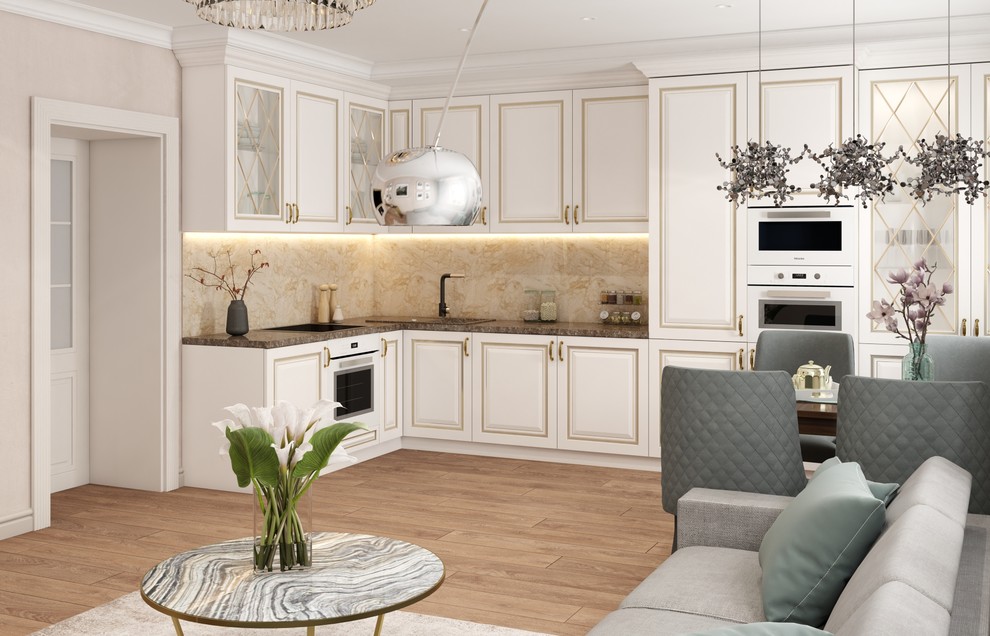 Дизайн многокомнатной квартиры в Челябинске