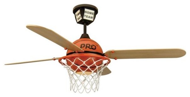 Craftmade Lighting ProStar Basketball, 52" Ceiling Fan ...