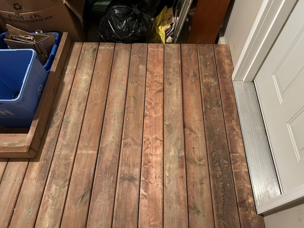 Accessibility Ramp in Garage