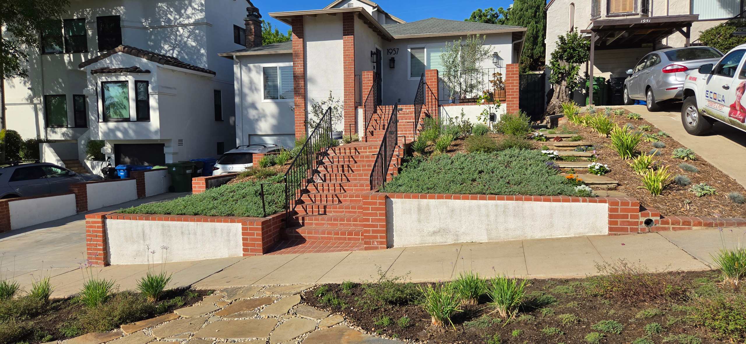 West LA Terraced Curb Appeal