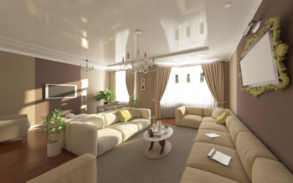 Дизайн проект интерьеров таун-хауса