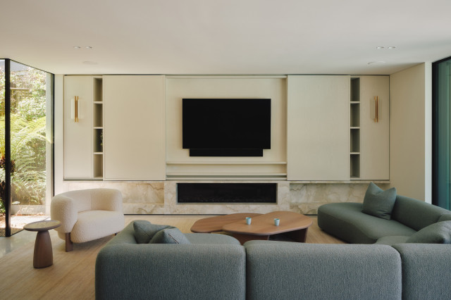 Bellevue Hill Residence 2 contemporary-living-room