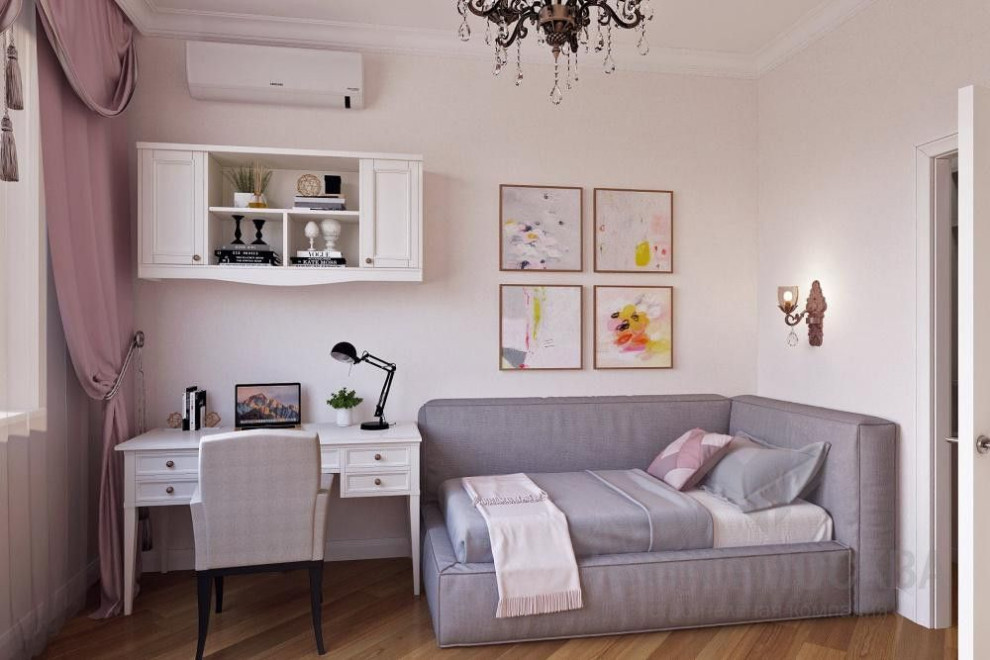 Дизайн-проект трехкомнтатной квартиры 133 кв.м в ЖК «Ломоносовский»