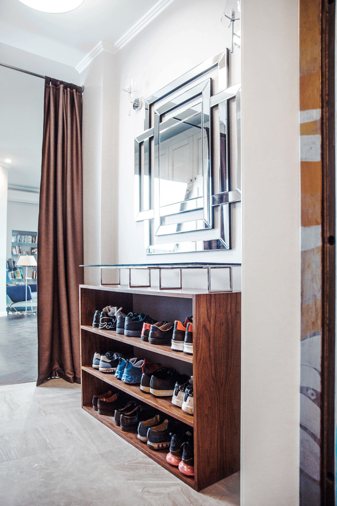 Галошница из массива