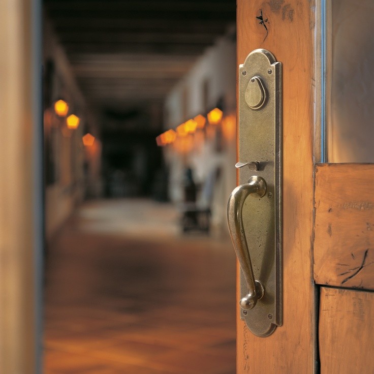 Inspiration for a rustic entryway remodel in Jackson