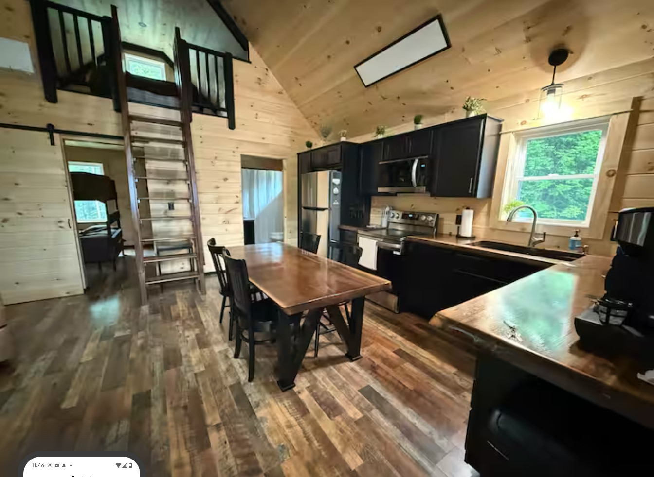 The Otter Nook Airbnb -Kitchen