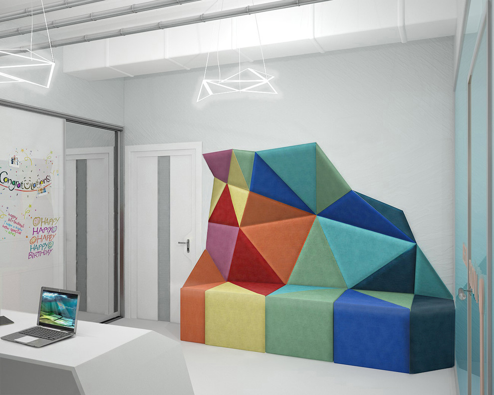 Проект офисного помещения площадью 140 кв м в центре Москвы создан для Defortis