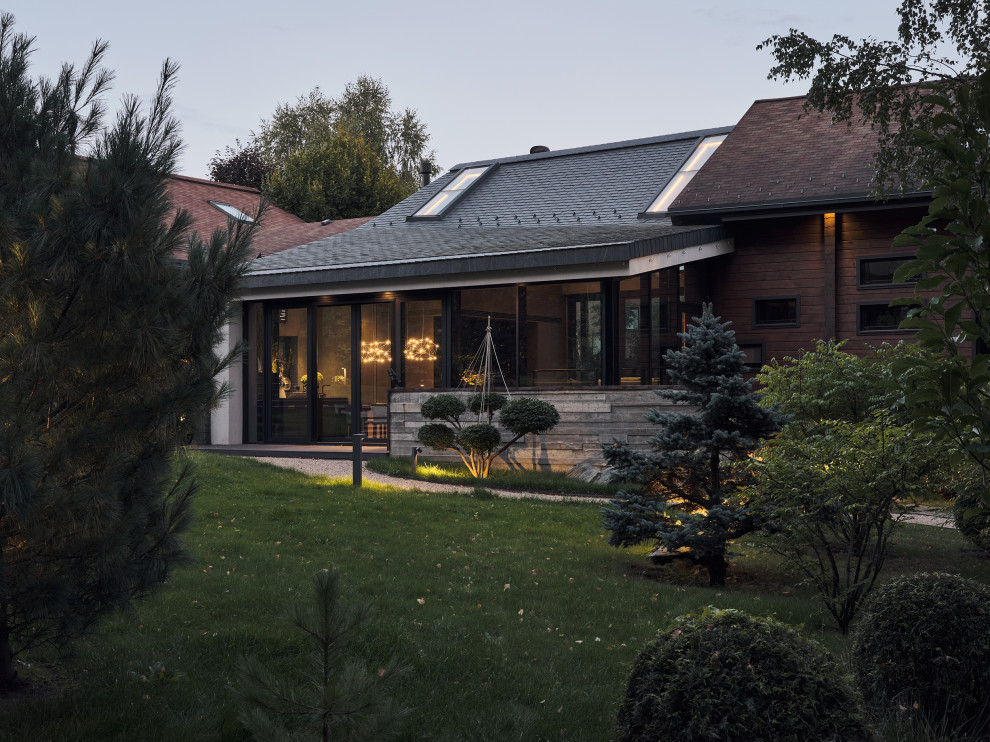 Дизайн-проект объединения двух домов