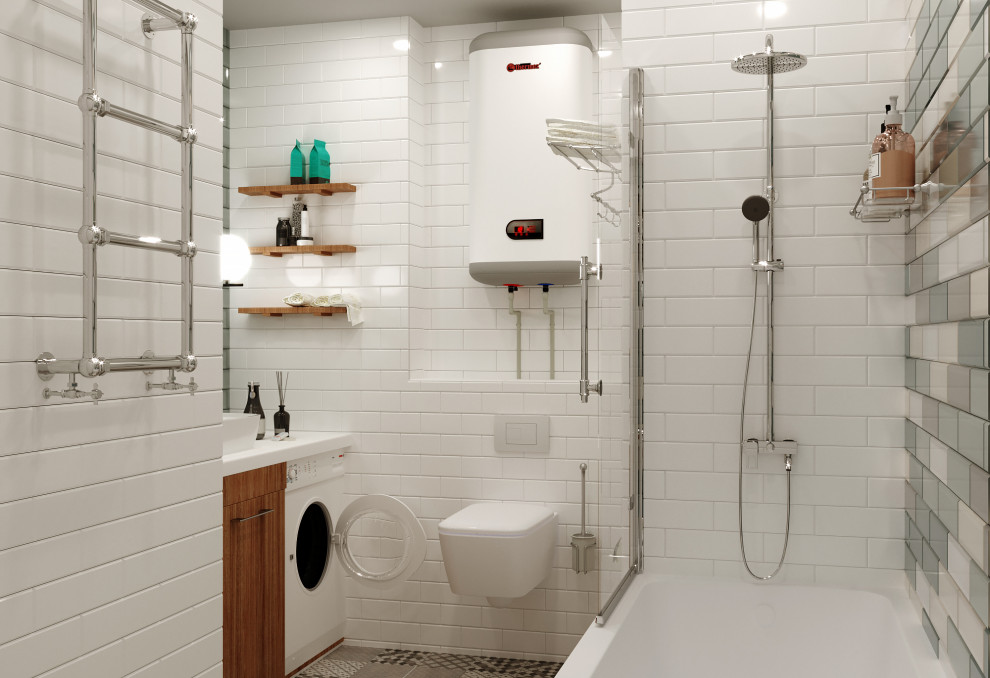 квартира для молодой семьи с ребёнком - санузел